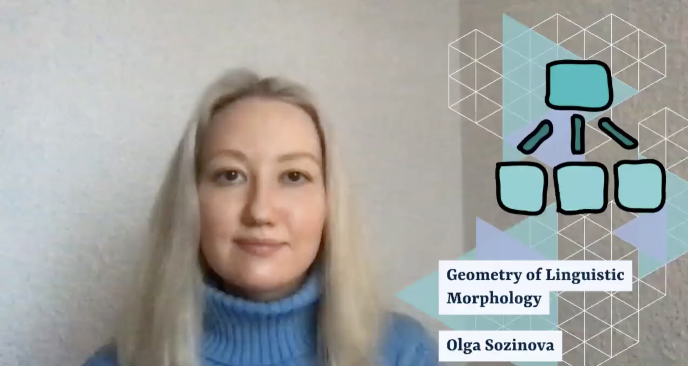 O. Sozinova: Geometry of linguistic morphology